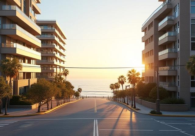 View of Rockaway Park, New York, where ALL AXIS TRANSPORTATION was founded